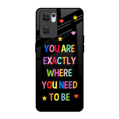Magical Words Glossy Case for Oppo Reno7 5G