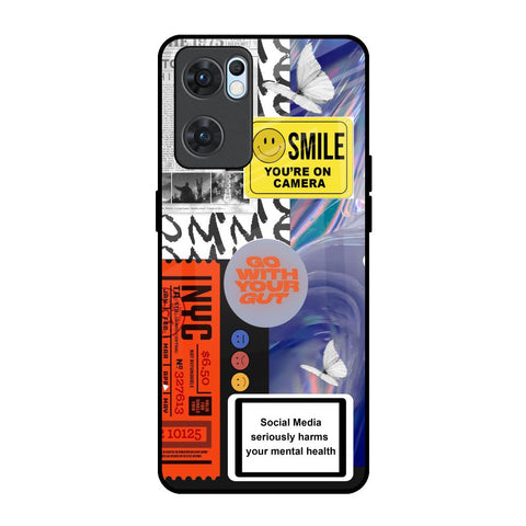 Smile for Camera Glossy Case for Oppo Reno7 5G