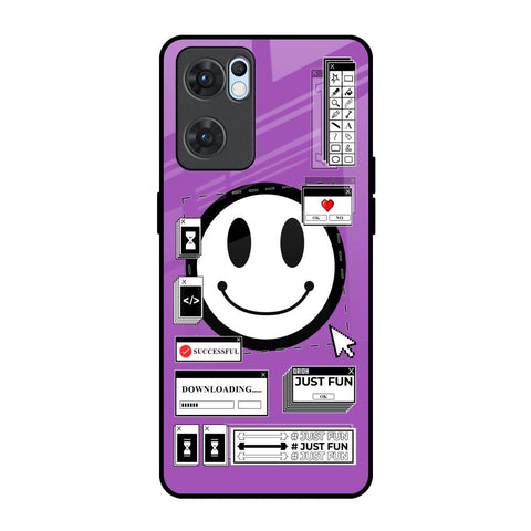 Code with Smile Glossy Case for Oppo Reno7 5G