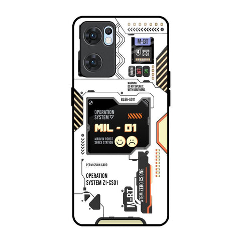 Tech Display Glossy Case for Oppo Reno7 5G