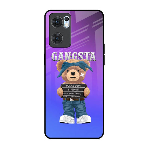 Gangsta Bear Glossy Case for Oppo Reno7 5G