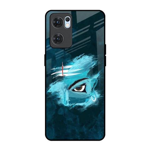 Power Of Trinetra Glossy Case For Oppo Reno7 5G