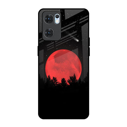 Moonlight Aesthetic Glossy Case For Oppo Reno7 5G
