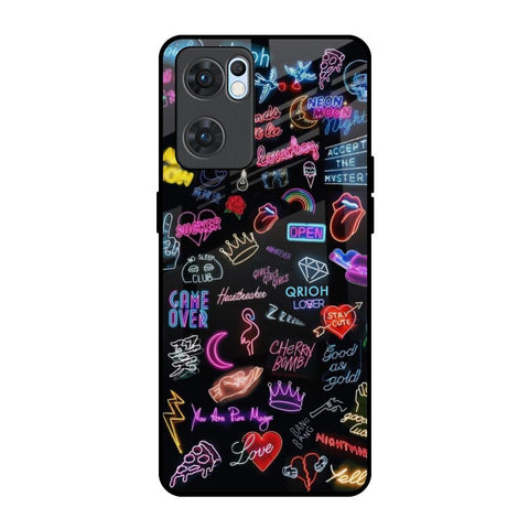Accept The Mystery Glossy Case for Oppo Reno7 5G