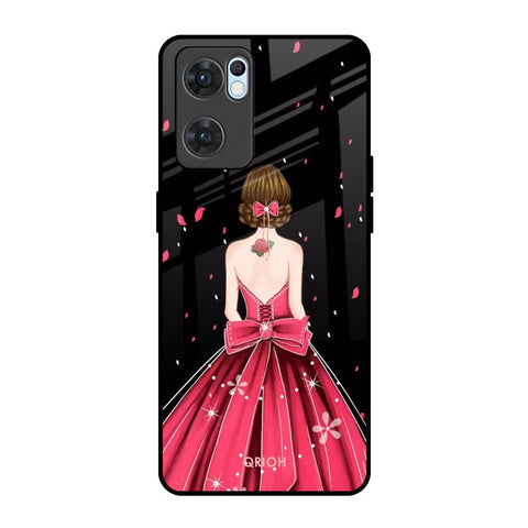 Fashion Princess Glossy Case for Oppo Reno7 5G