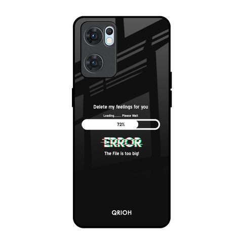 Error Glossy Case for Oppo Reno7 5G