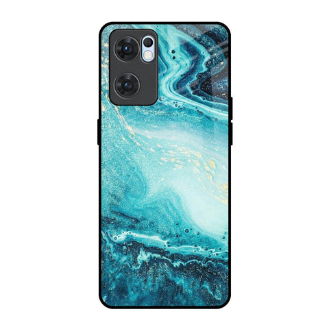 Sea Water Glossy Case for Oppo Reno7 5G