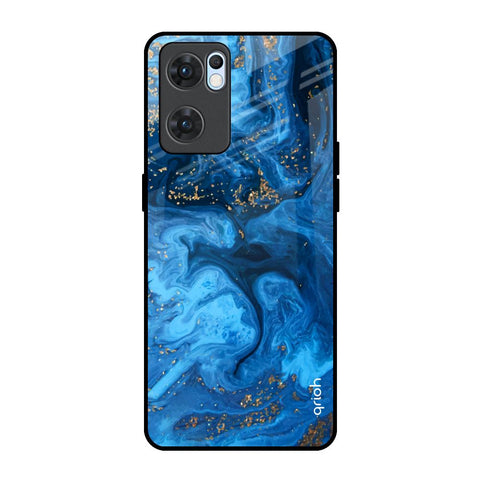 Gold Sprinkle Glossy Case for Oppo Reno7 5G