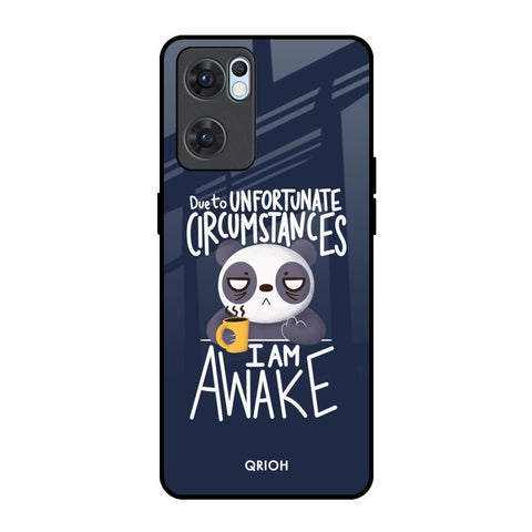 Struggling Panda Glossy Case for Oppo Reno7 5G