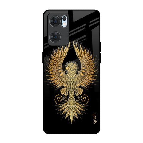 Mythical Phoenix Art Glossy Case for Oppo Reno7 5G