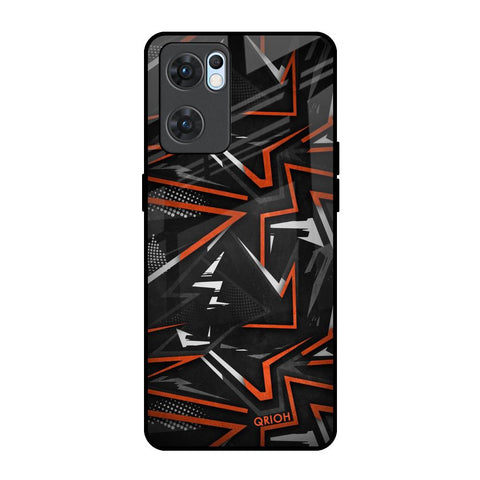 Vector Art Glossy Case for Oppo Reno7 5G