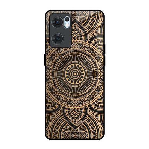 Luxury Mandala Glossy Case for Oppo Reno7 5G