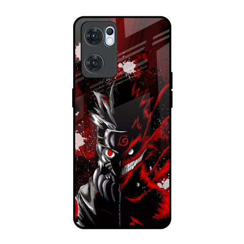 Dark Character Glossy Case for Oppo Reno7 5G
