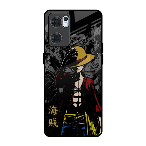 Dark Luffy Glossy Case for Oppo Reno7 5G