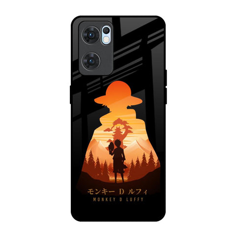 Luffy One Piece Glossy Case for Oppo Reno7 5G