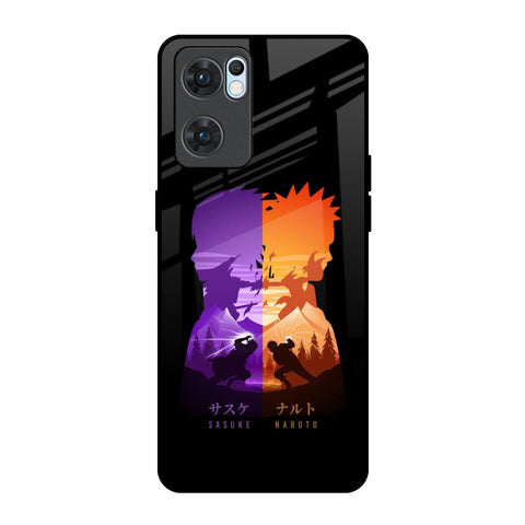 Minimalist Anime Glossy Case for Oppo Reno7 5G