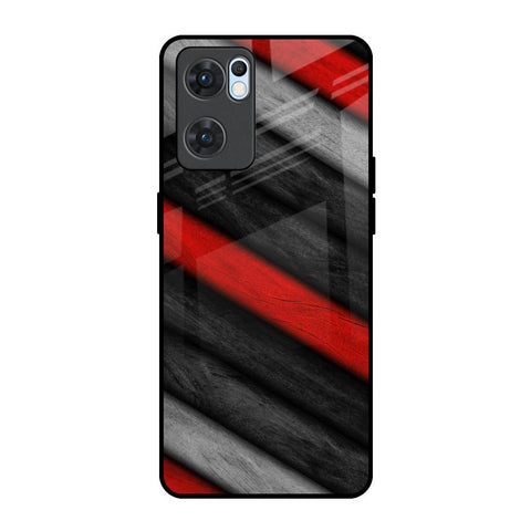 Soft Wooden Texture Glossy Case for Oppo Reno7 5G