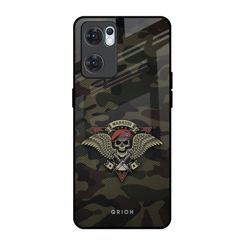 Army Warrior Glossy Case for Oppo Reno7 5G
