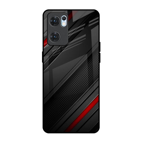 Modern Abstract Glossy Case for Oppo Reno7 5G