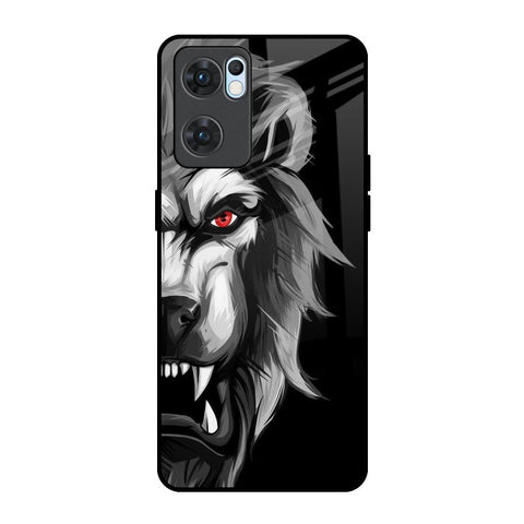 Wild Lion Glossy Case for Oppo Reno7 5G