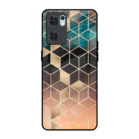 Bronze Texture Glossy Case for Oppo Reno7 5G