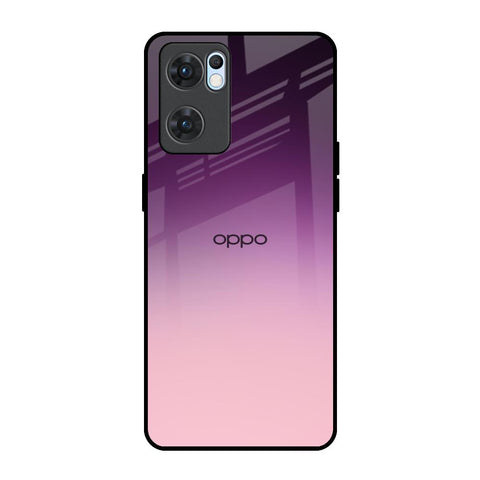 Purple Gradient Glossy case for Oppo Reno7 5G