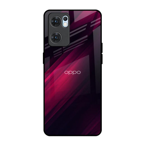 Razor Black Glossy Case for Oppo Reno7 5G