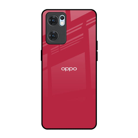 Solo Maroon Glossy case for Oppo Reno7 5G