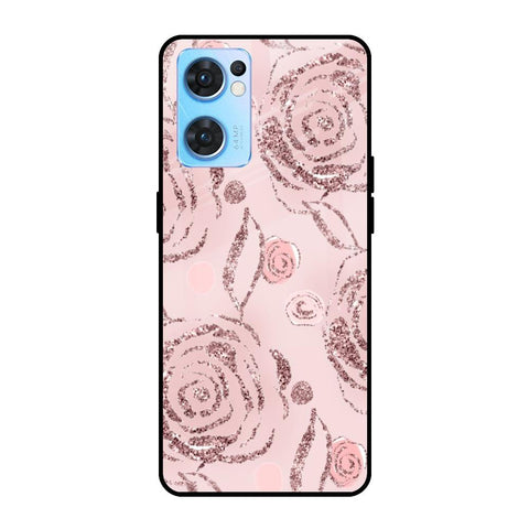 Shimmer Roses Glossy case for Oppo Reno7 5G