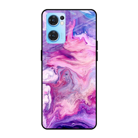 Cosmic Galaxy Glossy Case for Oppo Reno7 5G