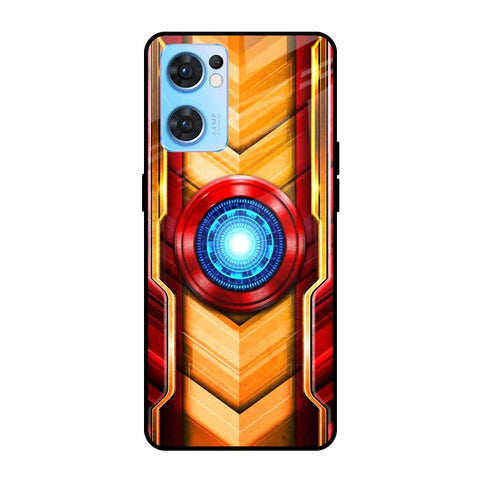 Arc Reactor Glossy Case for Oppo Reno7 5G