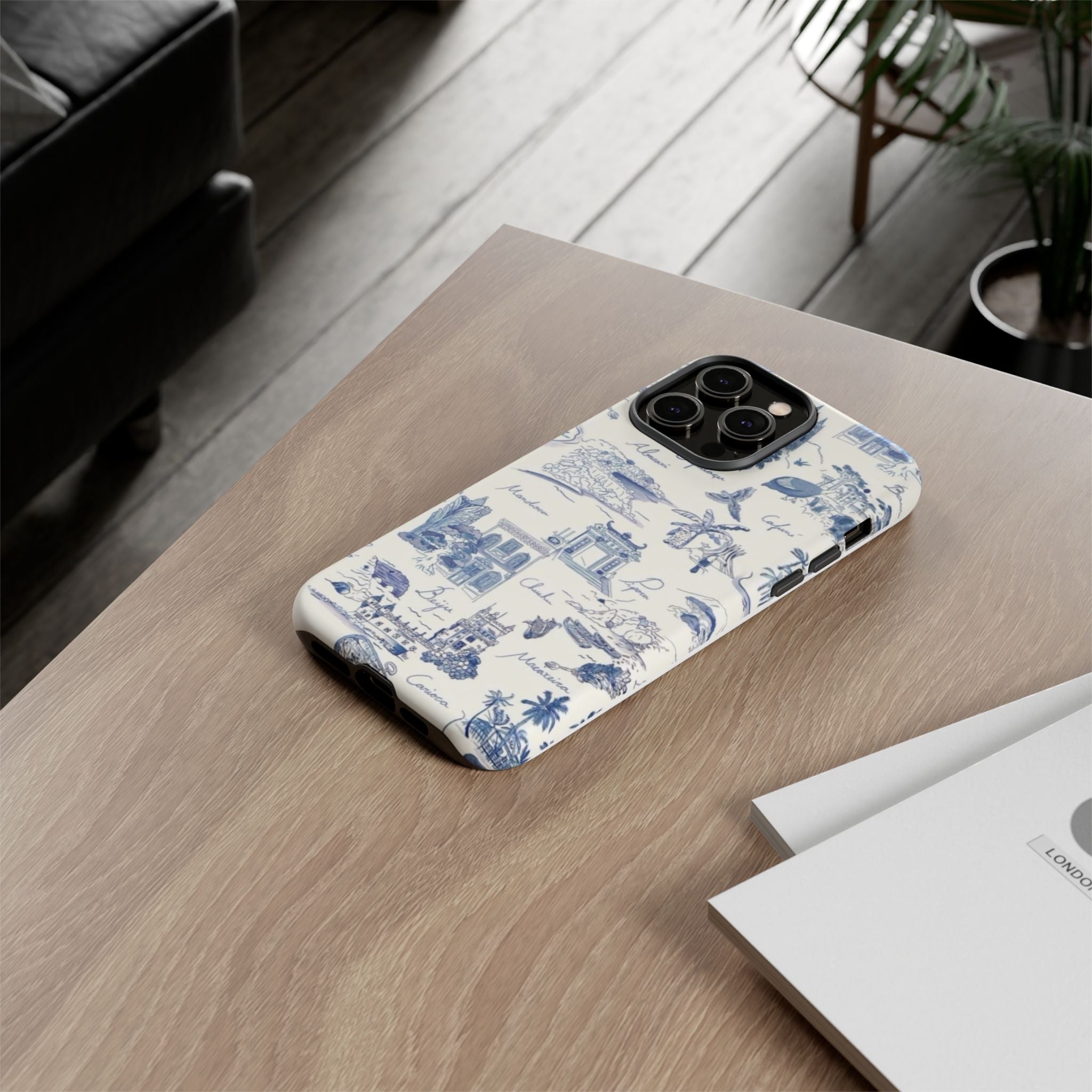 Crimson Bloom Tough Case  Available For All iPhone Models