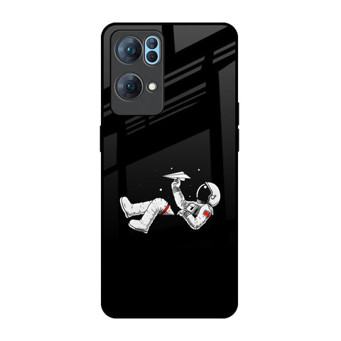 Space Traveller Glossy Case for Oppo Reno7 Pro 5G