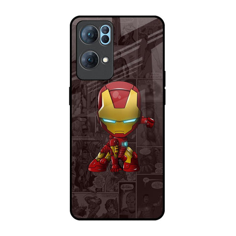 Angry Baby Super Hero Glossy Case for Oppo Reno7 Pro 5G