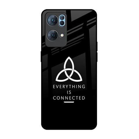 Everything Is Connected Glossy Case for Oppo Reno7 Pro 5G