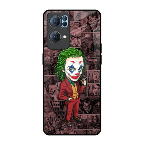 Joker Cartoon Glossy Case for Oppo Reno7 Pro 5G