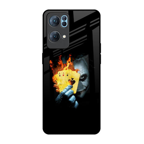 AAA Joker Glossy Case for Oppo Reno7 Pro 5G