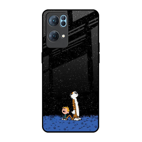Night Sky Star Glossy Case for Oppo Reno7 Pro 5G