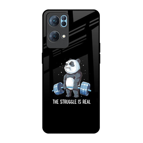 Real Struggle Glossy Case for Oppo Reno7 Pro 5G