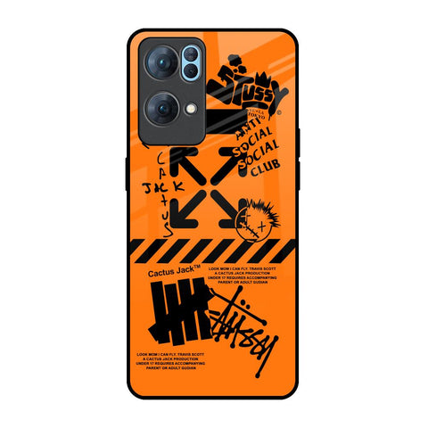 Anti Social Club Glossy Case for Oppo Reno7 Pro 5G