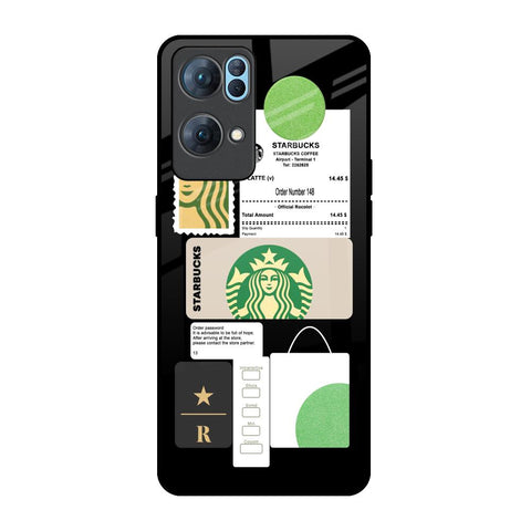 Coffee Latte Glossy Case for Oppo Reno7 Pro 5G