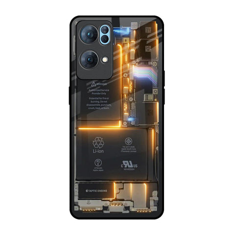 Glow Up Skeleton Glossy Case for Oppo Reno7 Pro 5G