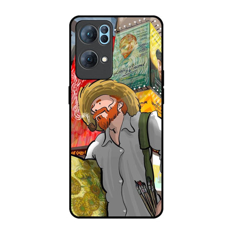 Loving Vincent Glossy Case for Oppo Reno7 Pro 5G