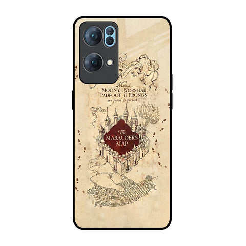 Magical Map Glossy Case for Oppo Reno7 Pro 5G
