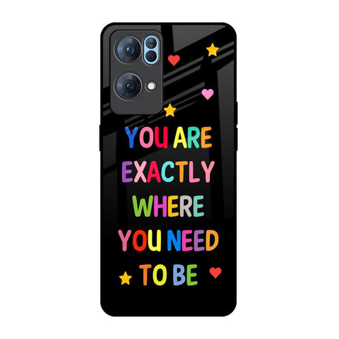 Magical Words Glossy Case for Oppo Reno7 Pro 5G
