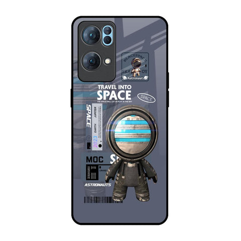 Space Travel Glossy Case for Oppo Reno7 Pro 5G
