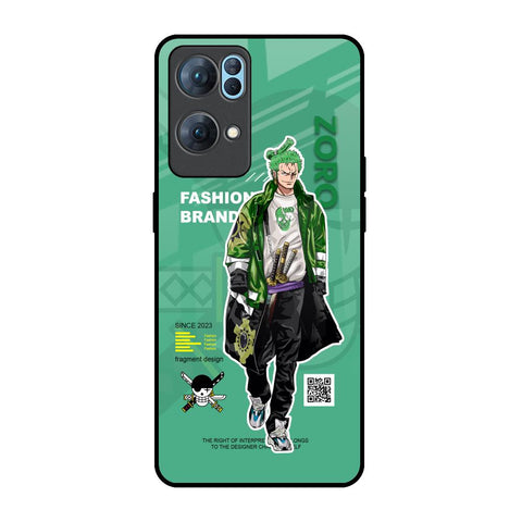 Zoro Bape Glossy Case for Oppo Reno7 Pro 5G