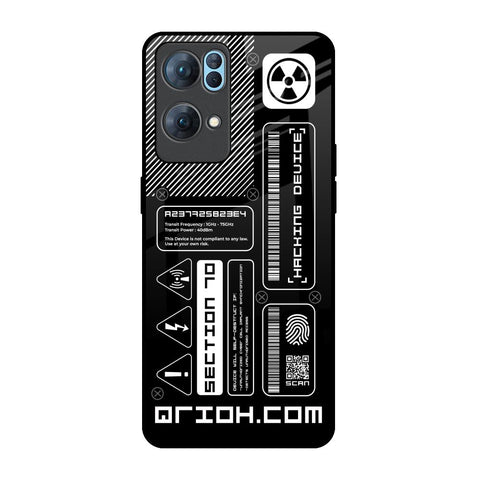 Futuristic Art Glossy Case for Oppo Reno7 Pro 5G