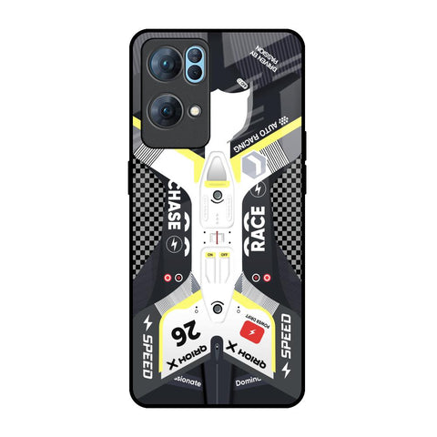 Car Enthusiast Glossy Case for Oppo Reno7 Pro 5G