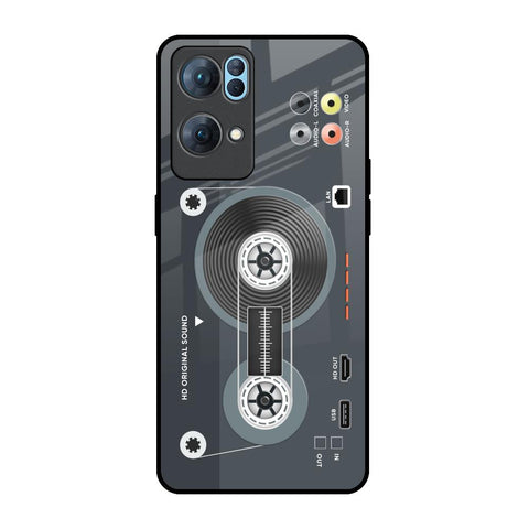 Retro Recorder Glossy Case for Oppo Reno7 Pro 5G